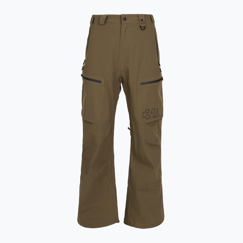 Men's snowboard trousers ThirtyTwo TM Recycled tobacco