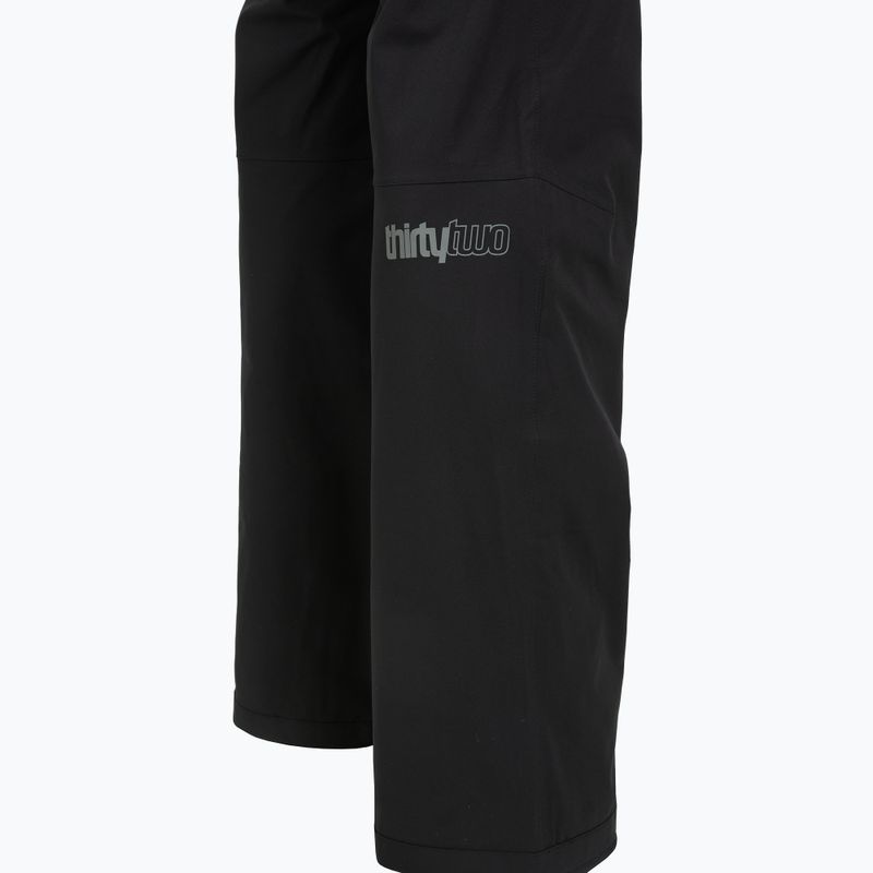 Men's snowboard trousers ThirtyTwo Wooderson black 4