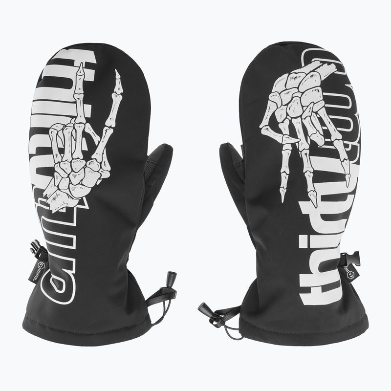Men's snowboard gloves ThirtyTwo Corp Mitt black/white
