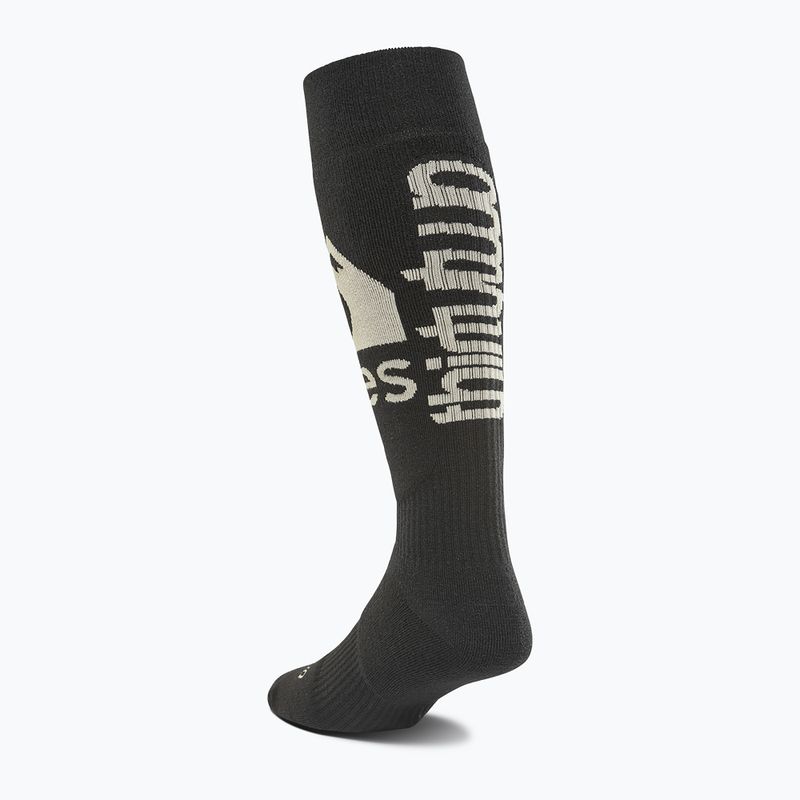 Men's snowboard socks ThirtyTwo Jones Merino black 2
