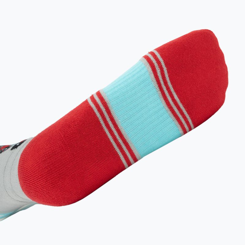 Men's snowboard socks ThirtyTwo TM Coolmax grey/red 3