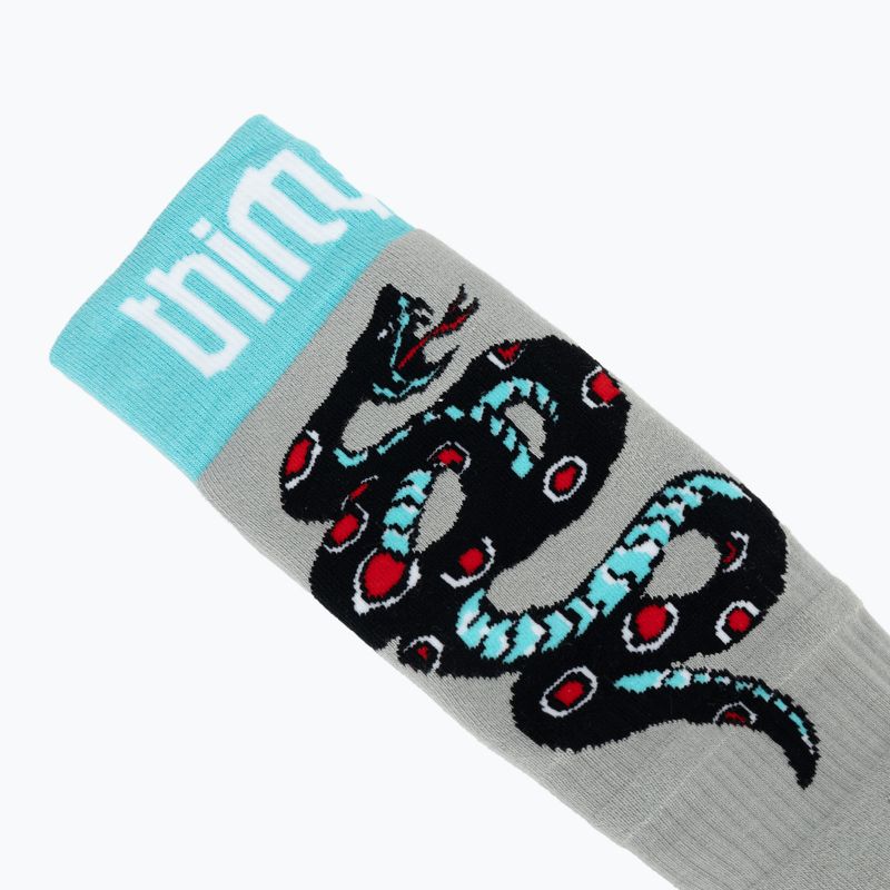 Men's snowboard socks ThirtyTwo TM Coolmax grey/red 4