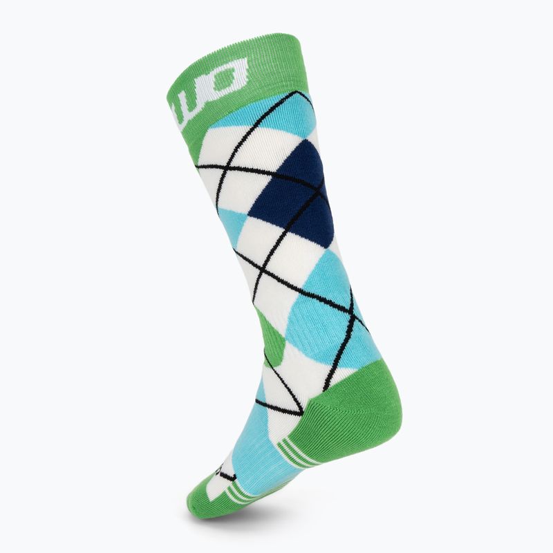 Men's snowboard socks ThirtyTwo Double green 2