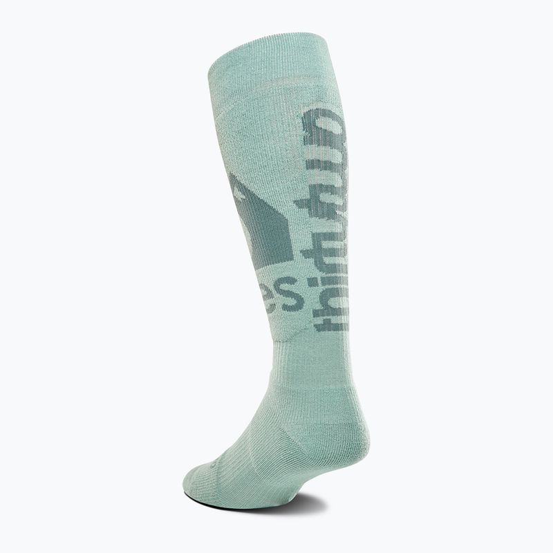 Women's snowboard socks ThirtyTwo Jones Merino light blue 2