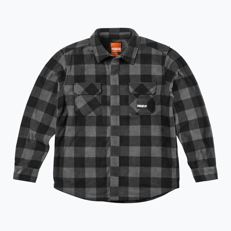 Men's shirt ThirtyTwo Rest Stop X Fava charcoal