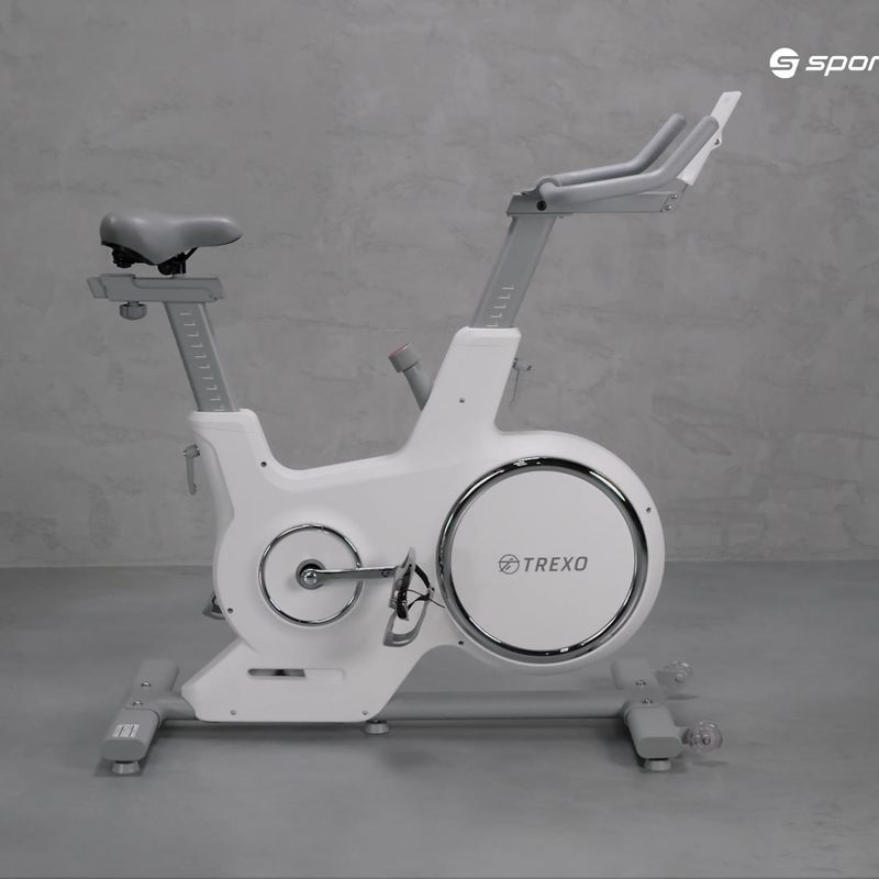 XTREXO stationary bicycle white EB-500 18