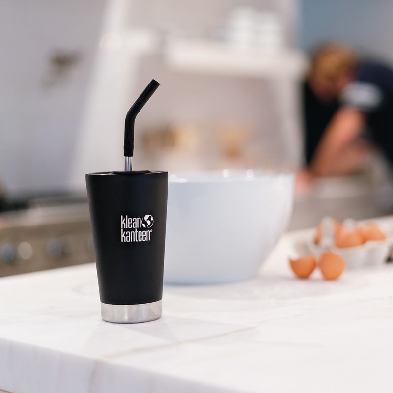 Klean Kanteen Tumbler Vacuum Insulated thermal mug black 2