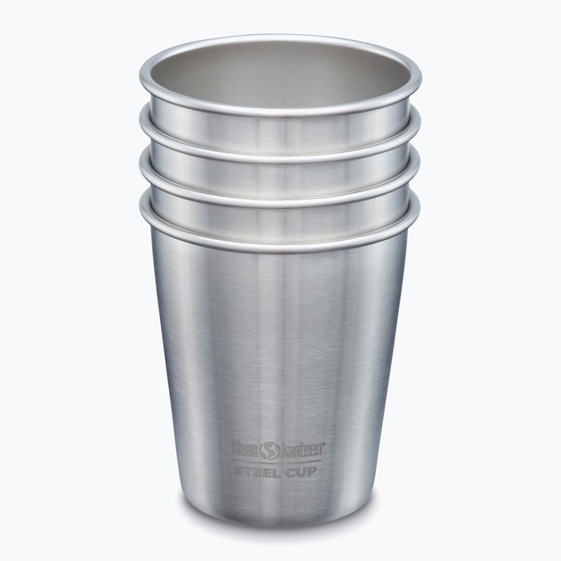 Klean Kanteen Pint Cups 4 pieces brushed stainless