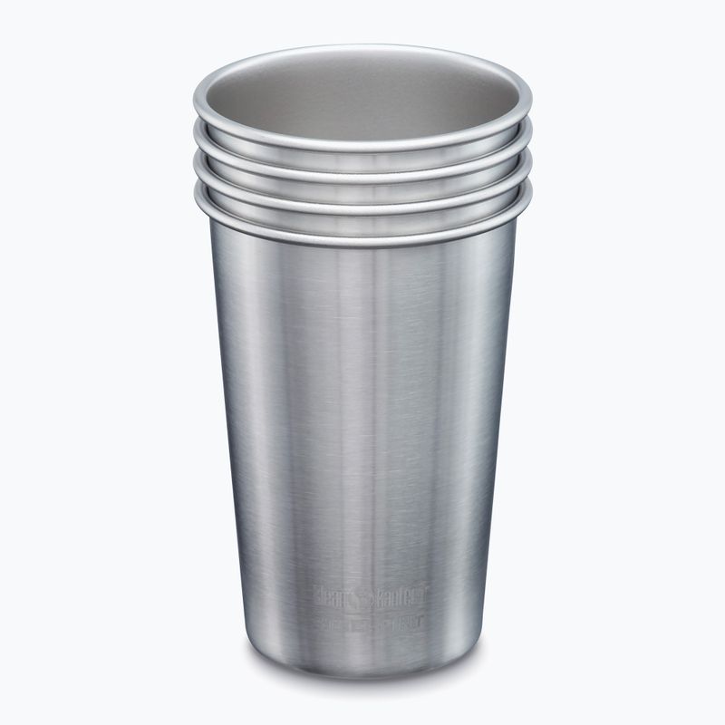 Klean Kanteen Pint Cups 4 pieces brushed stainless