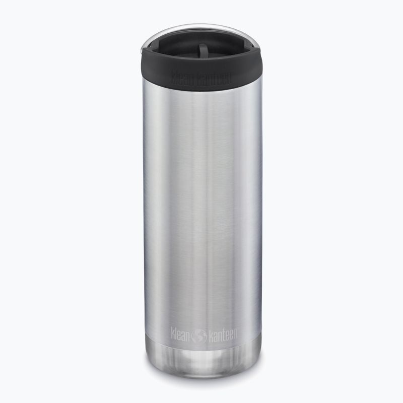 Klean Kanteen TKWide Cafe Cap 473 ml brushed stainless steel thermal mug