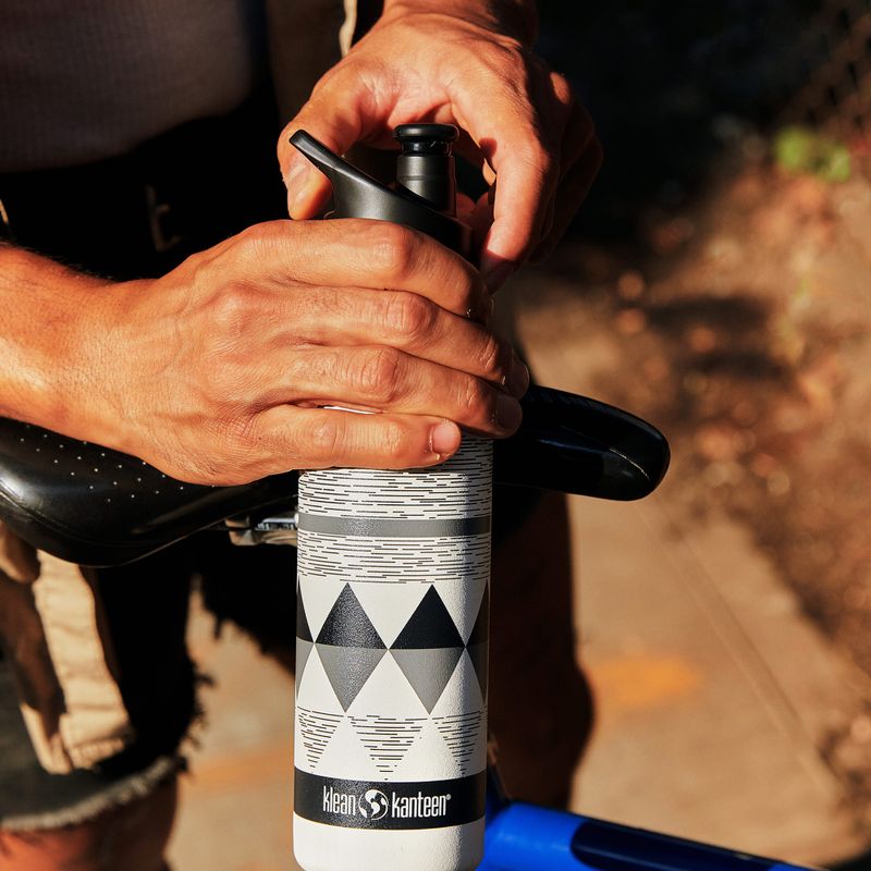 Klean Kanteen Classic Narrow pepper ridge travel bottle 12