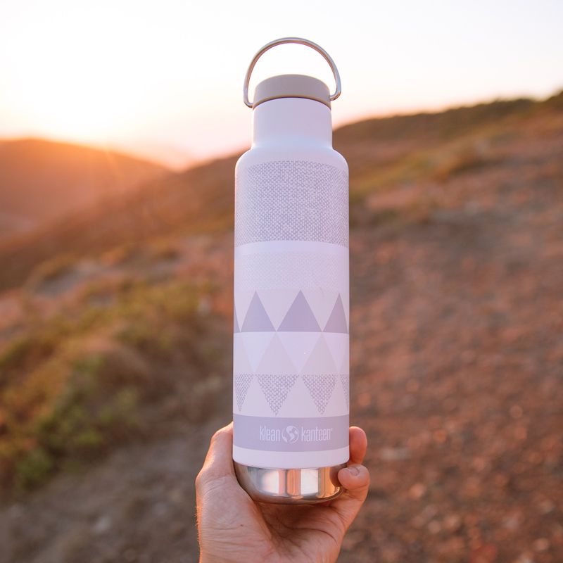Klean Kanteen Classic VI salt flats travel bottle 8