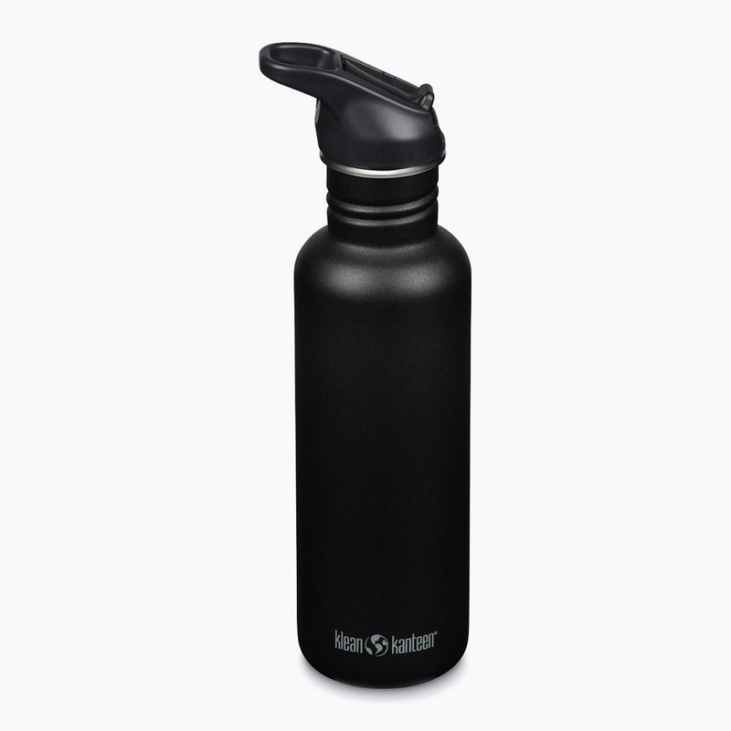 Klean Kanteen Classic Flip Seal Sport travel bottle 800 ml black