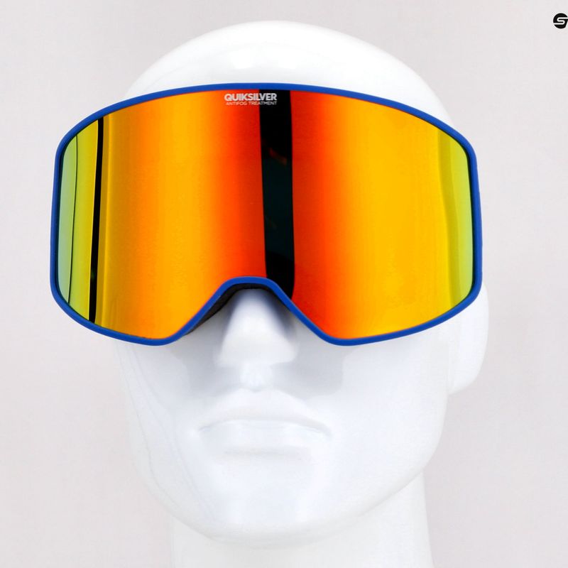 Quiksilver Storm bright cobalt/ml orange snowboard goggles EQYTG03143-XBBN 7