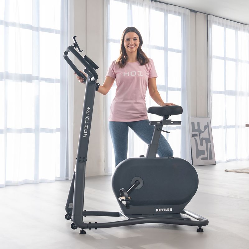 KETTLER Hoi Tour+ stone stationary bike 6