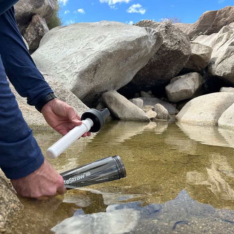 Lifestraw Go 2.0 travel bottle with filter 650 ml black 5