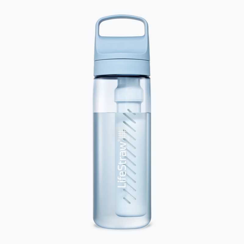 Lifestraw Go 2.0 travel bottle with filter 650 ml icelandic blue