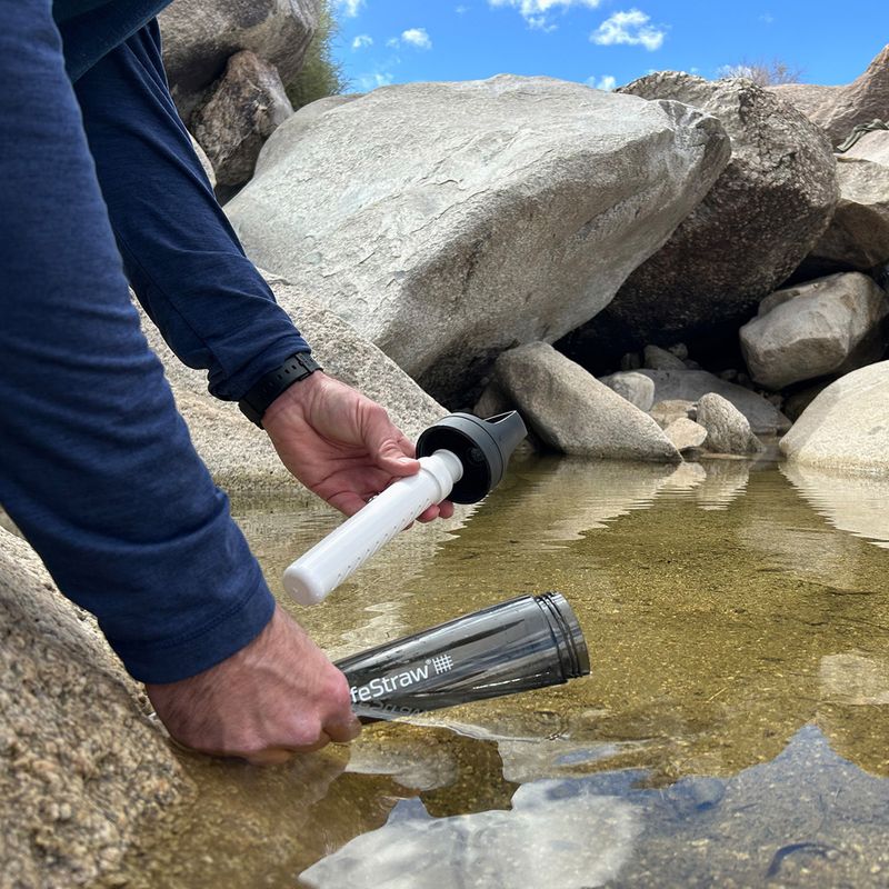 Lifestraw Go 2.0 travel bottle with filter 1 l black 5