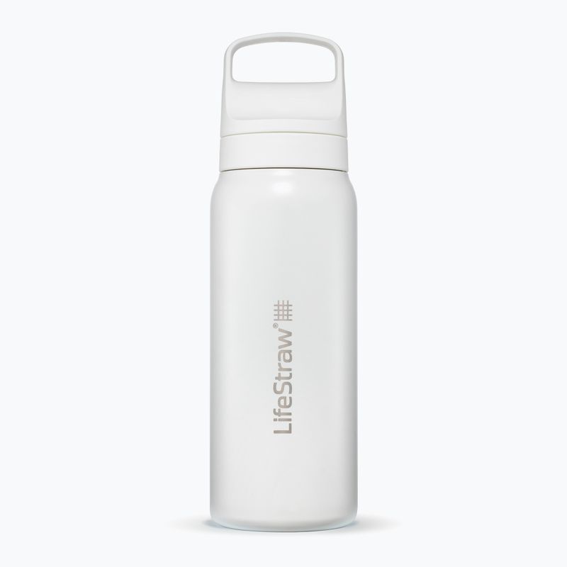 Lifestraw Go 2.0 Steel travel bottle with filter 1 l white