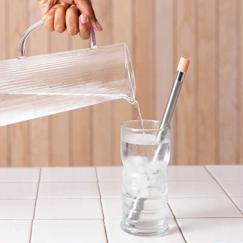 LifeStraw SIP 1-Piece Water Fitting Straw with Carry Case apricot 4