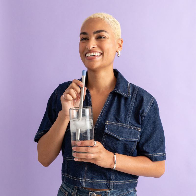 Water-filtering straw LifeStraw SIP 3 pcs. laguna/thistle/apricot 9