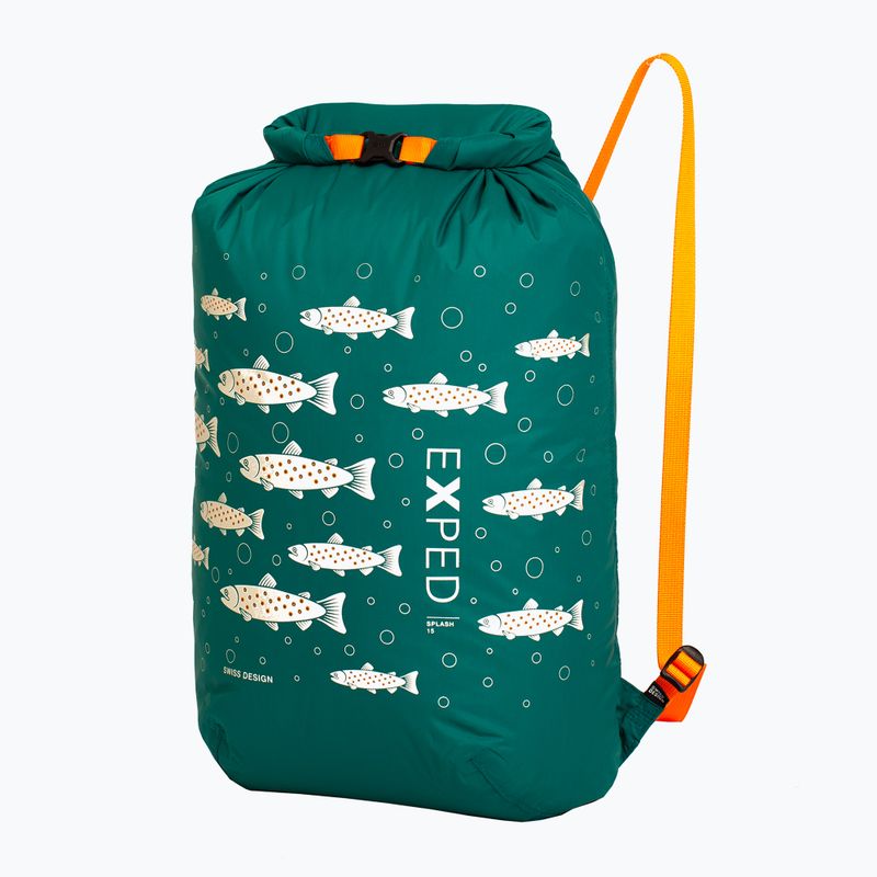 Exped Splash 15 l cypress/trout waterproof backpack