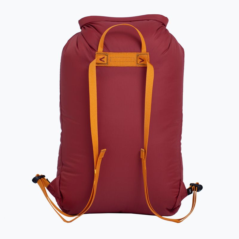 Exped Splash 15 l burgundy waterproof backpack 2