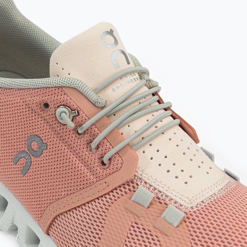 Women's running shoes On Cloud 5 pink 5998556 8