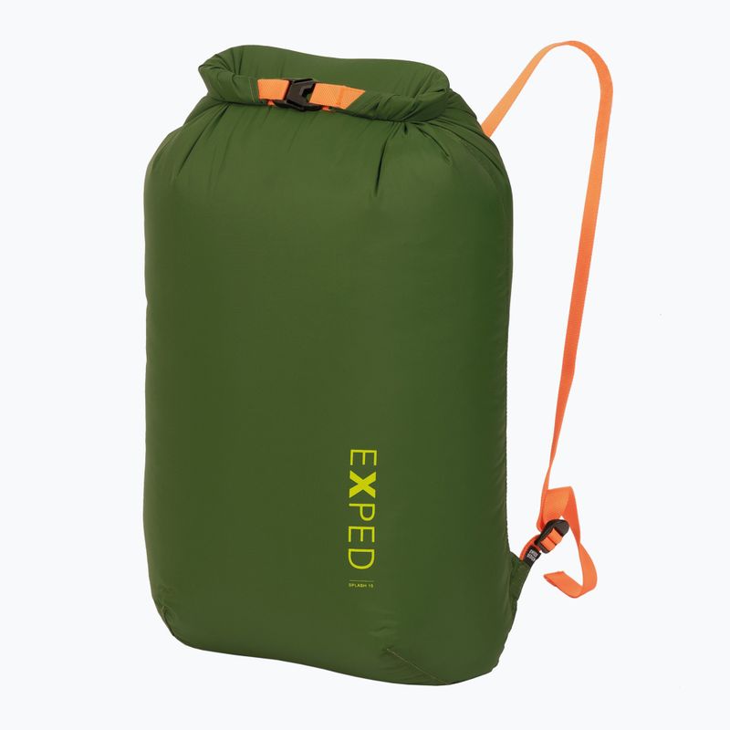 Exped Splash 15 l forest waterproof backpack