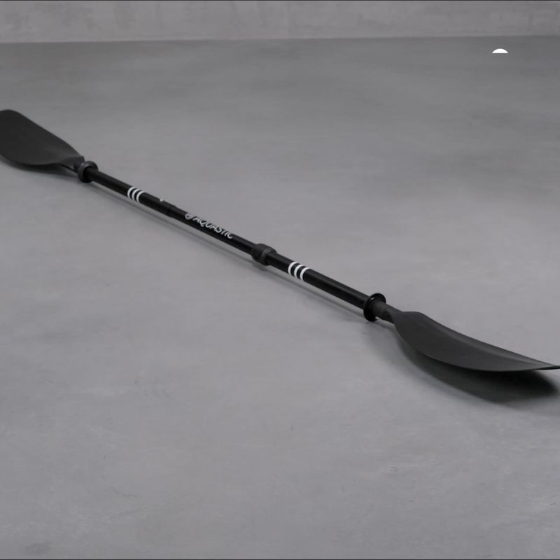 AQUASTIC 2-part kayak paddle 200-220 cm black AQS-KPD002 10