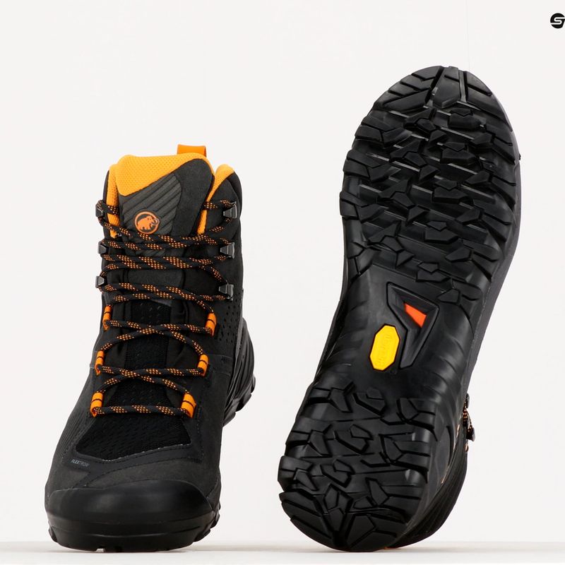 Mammut Sapuen High GTX men's trekking boots black 10