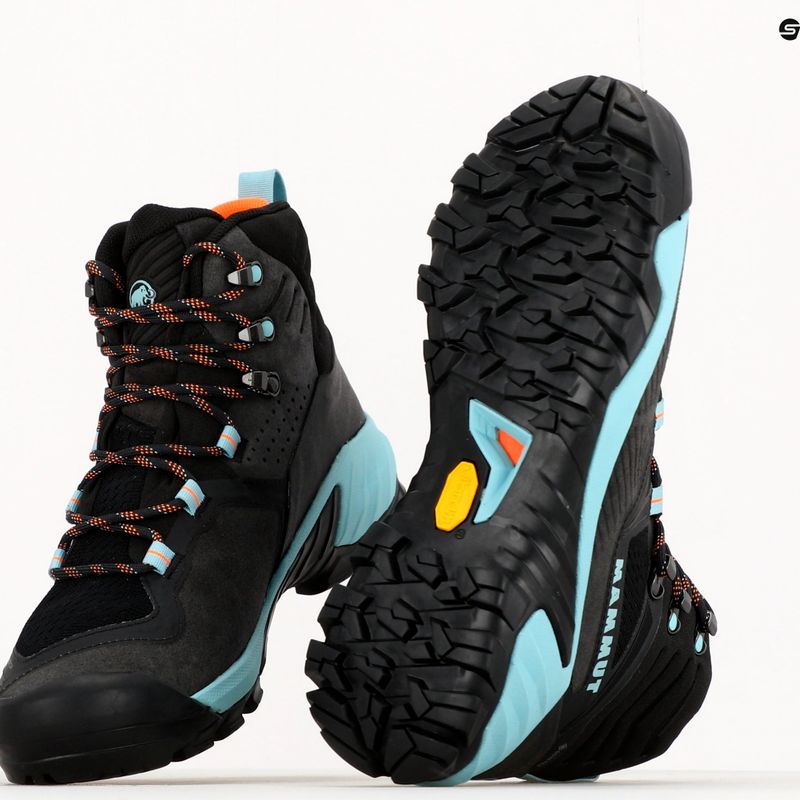 Mammut Sapuen High GTX women's trekking boots black 11