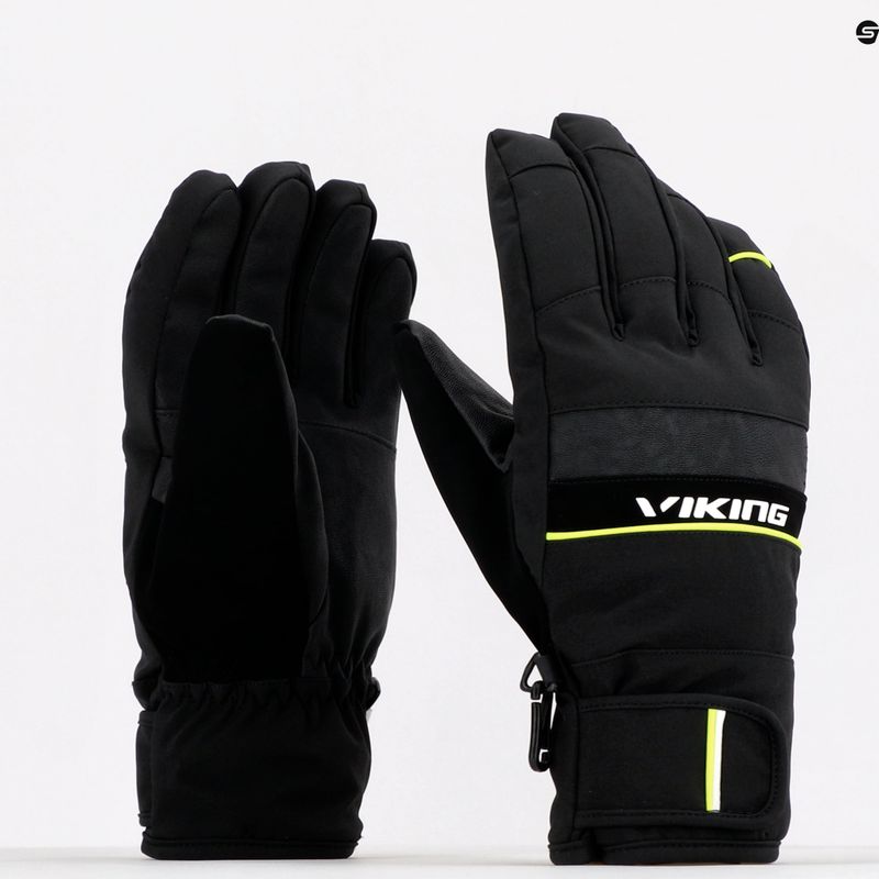 Men's Viking Masumi Ski Gloves yellow 110231464 9