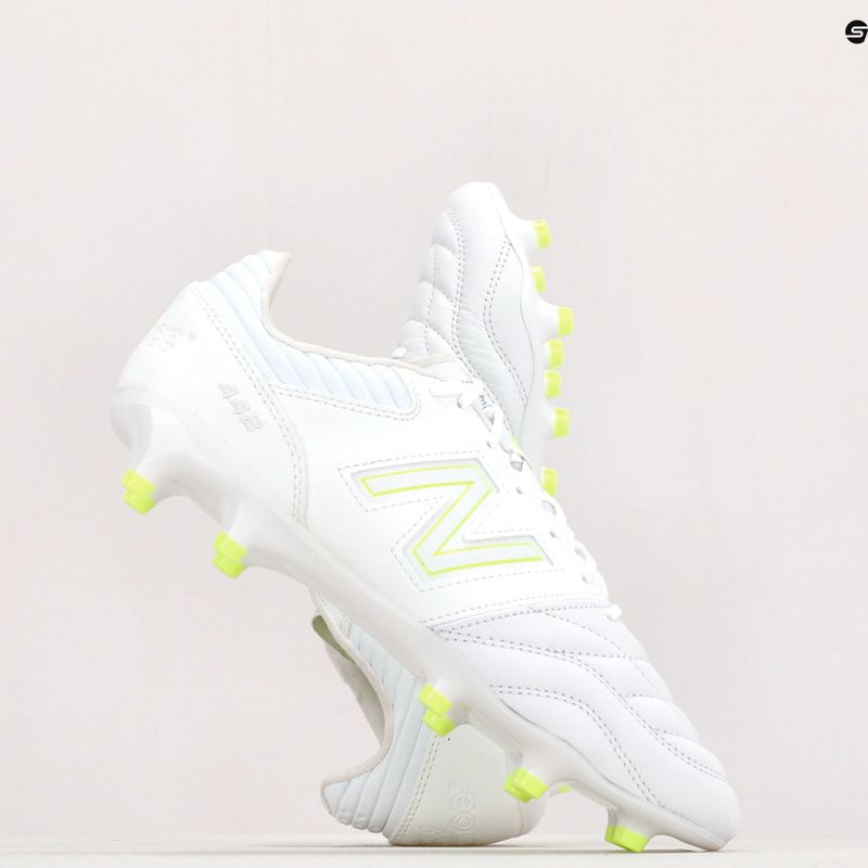 New Balance 442 V2 Pro FG men's football boots white MS41FWW2.D.085 11