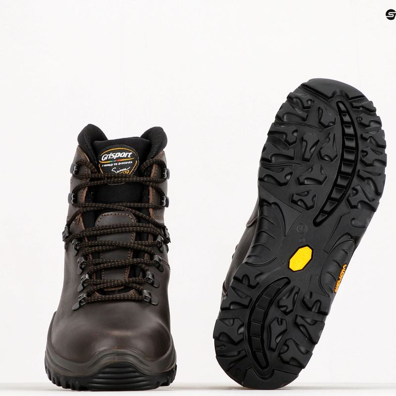 Grisport men's trekking boots brown 10303D69G 10