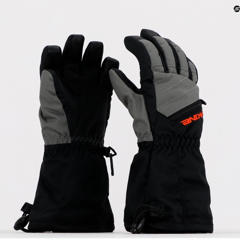 Dakine Tracker children's snowboard gloves grey D10003189 6