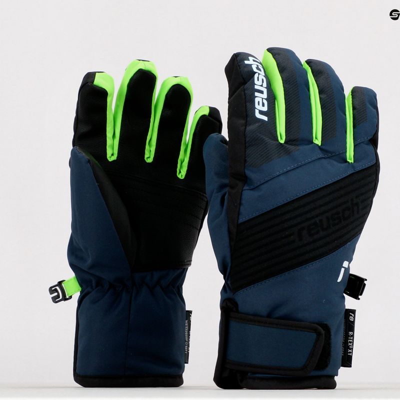 Reusch Duke R-Tex XT children's ski glove navy blue/black 62/61/212 6