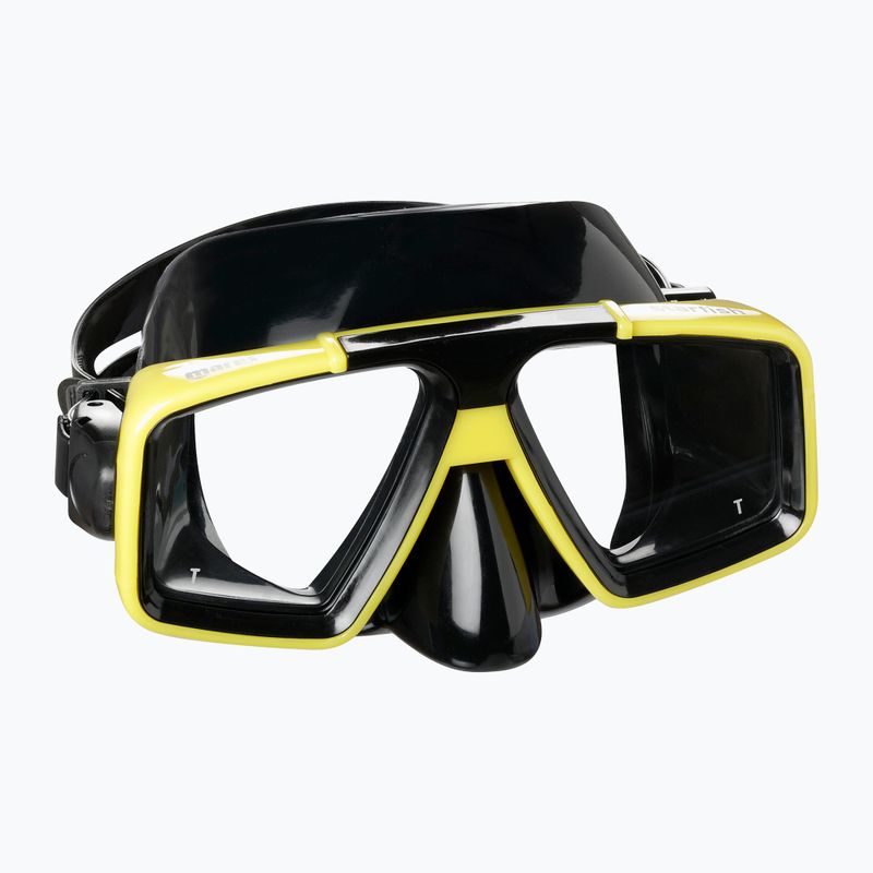 Mares Starfish diving mask black and yellow 411348 6