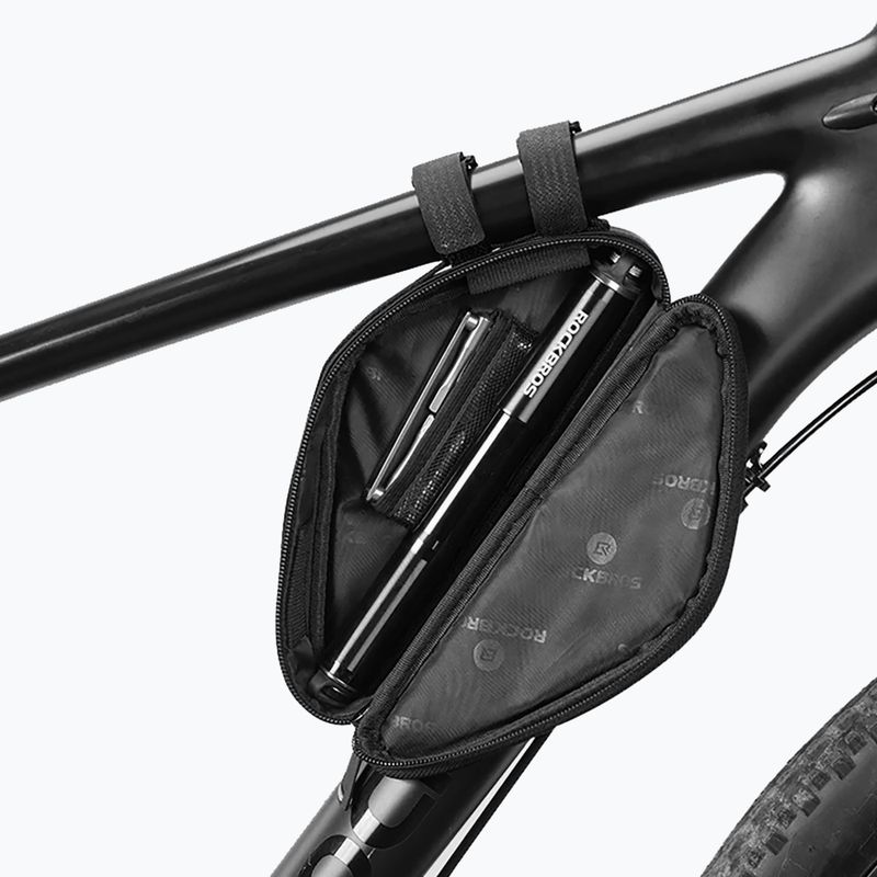 Rockbros B55-BK 0.7 l black bicycle frame bag 5