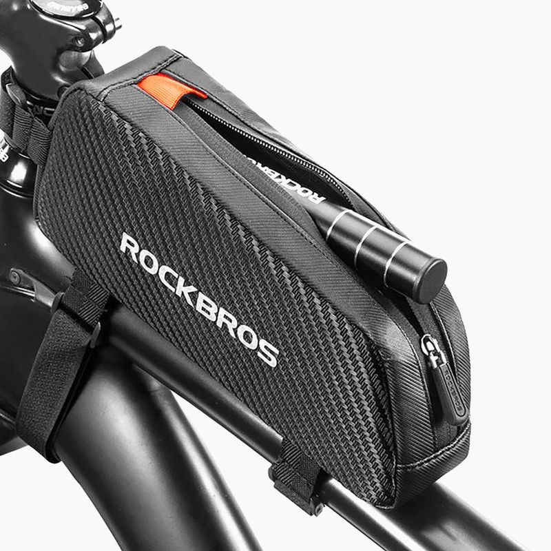Rockbros bike frame bag 1 l black 6