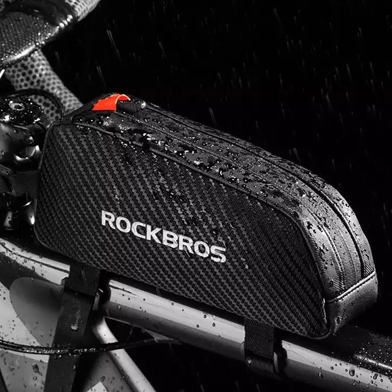 Rockbros bike frame bag 1 l black 8