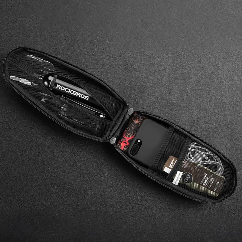 Rockbros B62-1 3 l black bicycle frame bag 7