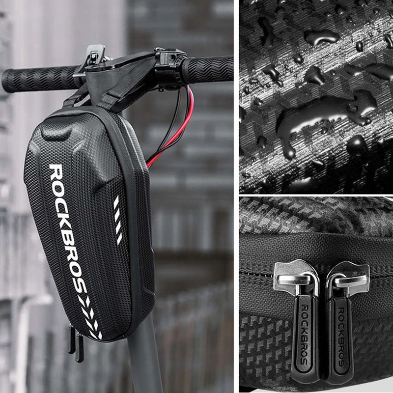 Rockbros B62-1 3 l black bicycle frame bag 8
