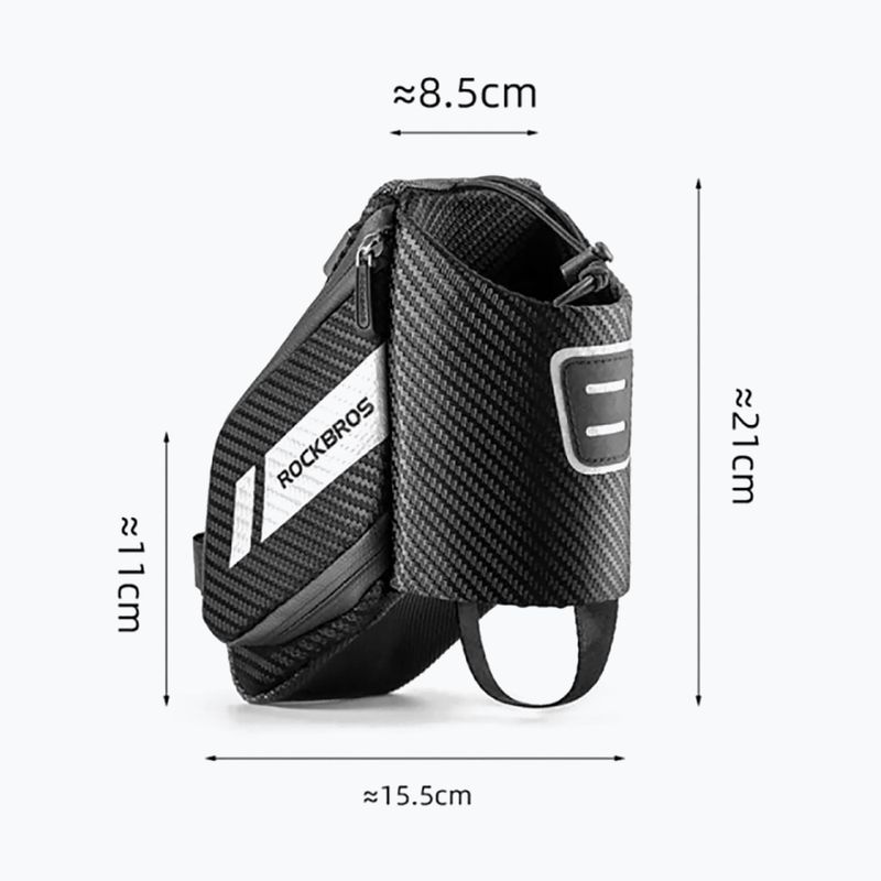 Bike bag under saddle Rockbros C32 1.5 l black 2