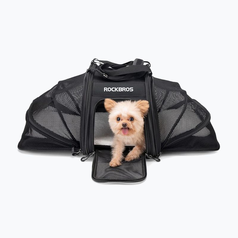 Rockbros pet carrier bike bag 30140028 25 l black 6