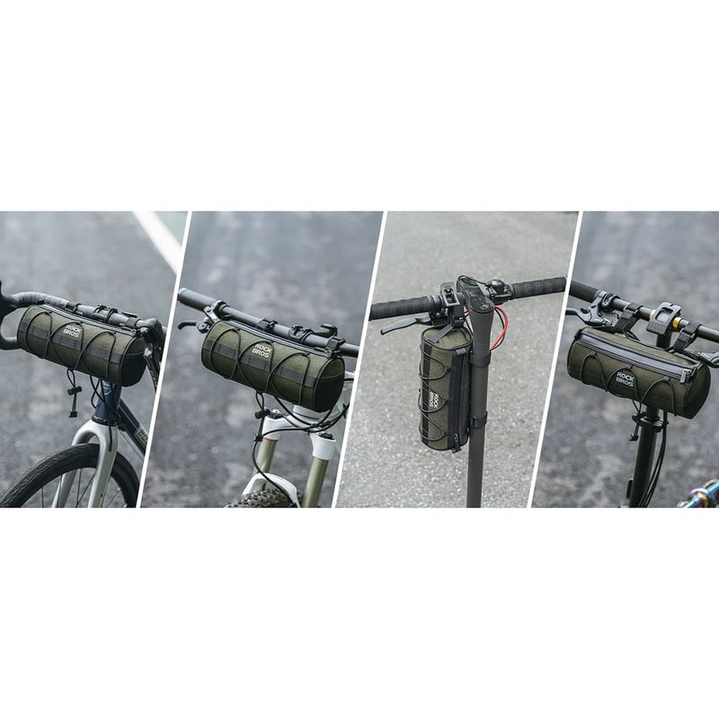 Rockbros handlebar bike bag 30110049 2 l green 9