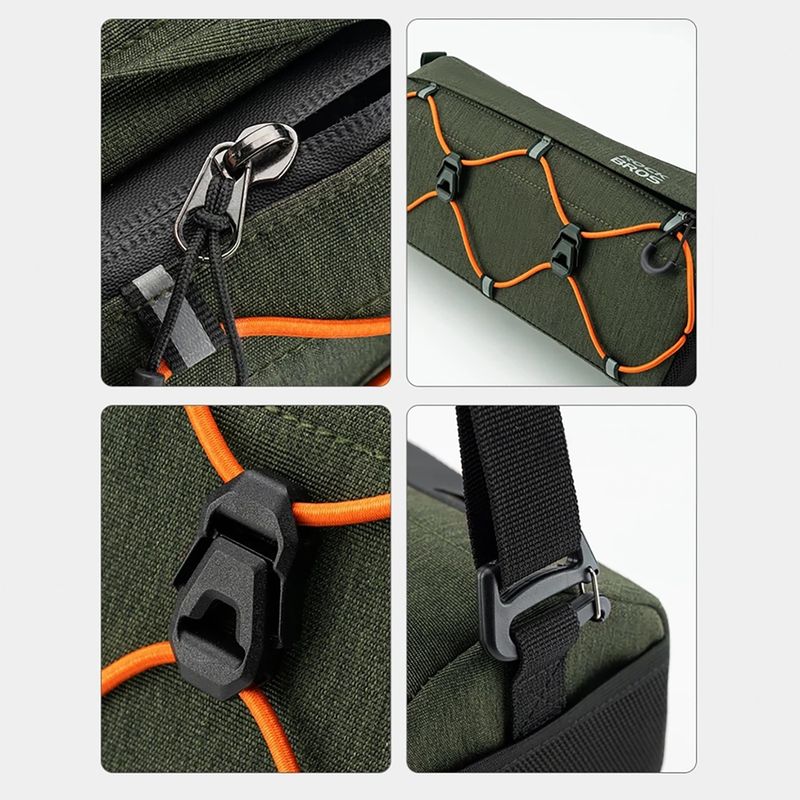 Rockbros handlebar bike bag 30110054 2.2 l green 3