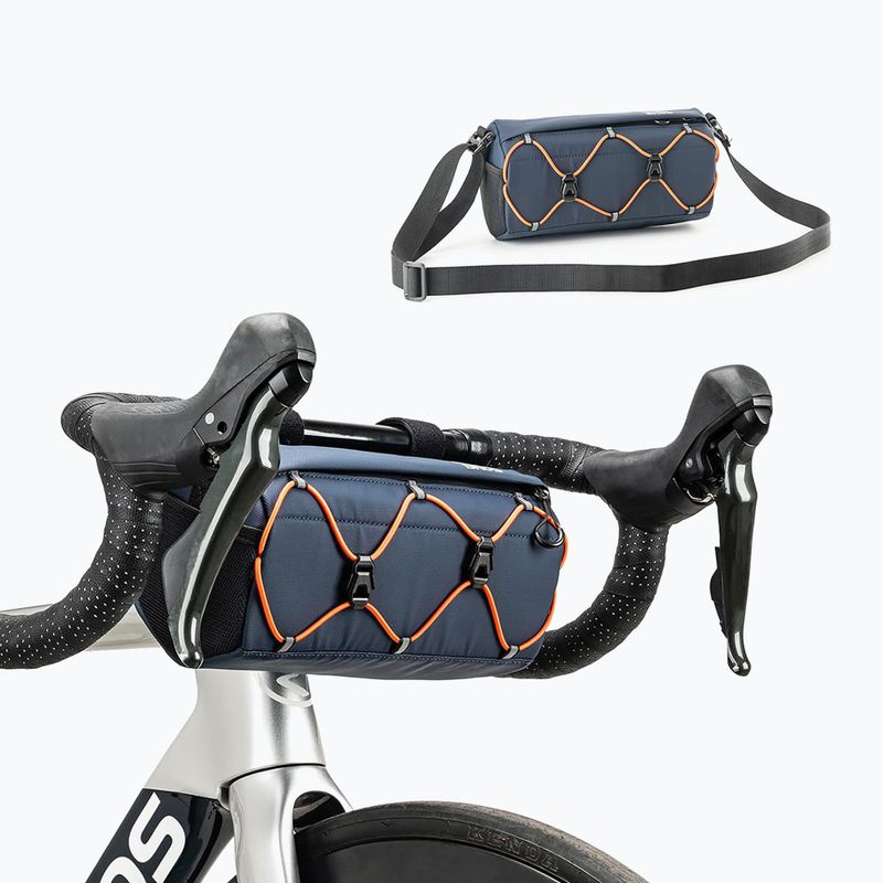Rockbros handlebar bike bag 30110054 2.2 l blue 4