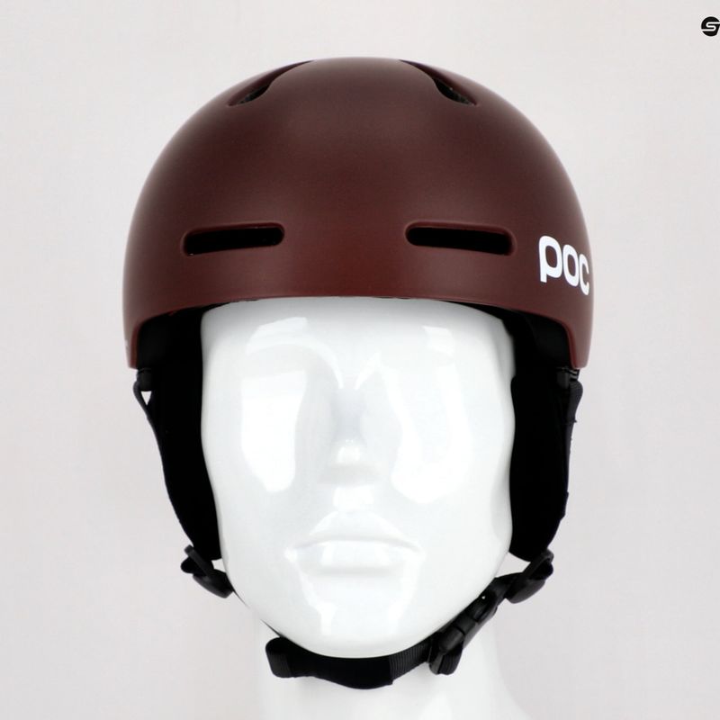 Ski helmet POC Fornix MIPS garnet red matt 9