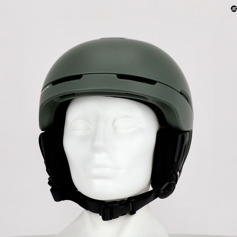 Ski helmet POC Obex MIPS epidote green matt 13